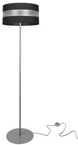 Stojacia lampa Elegance, 1x textilné tienidlo (výber z 5 farieb), (výber z 3 farieb konštrukcie), (fi 40cm)