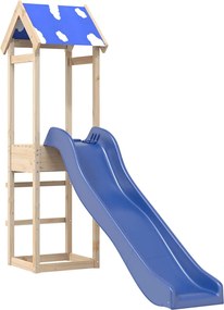 vidaXL Vonkajšia súprava na hranie masívna borovica