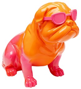 Fashion Dog dekoračná soška ružová 37 cm