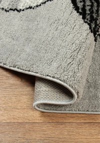 Koberec SLIM 8020 svetlosivý / viacfarebný