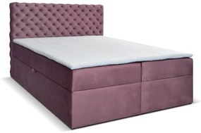 Jednolôžková posteľ Boxspring 120 cm Orimis (ružová). Vlastná spoľahlivá doprava až k Vám domov. 1033228