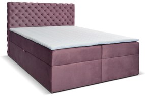 Manželská posteľ Boxspring 140 cm Orimis (ružová). Vlastná spoľahlivá doprava až k Vám domov. 1033229