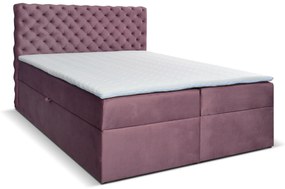 Manželská posteľ Boxspring 160 cm Orimis (ružová). Akcia -20%. Vlastná spoľahlivá doprava až k Vám domov. 1033230
