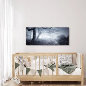 Obraz - Cesta v hmle (120x50 cm)