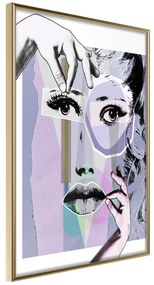 Artgeist Plagát - Plastic Surgery [Poster] Veľkosť: 40x60, Verzia: Zlatý rám