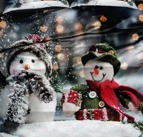 Obliečky NADELLE SNOWMEN 3-dielna sada 140x200 cm