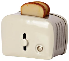 Maileg Kovový toastovač pre zvieratká Maileg Off White