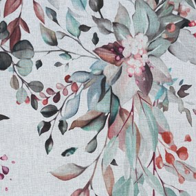 ZÁVES NA KRÚŽKOCH MEG, SADA 2KS 140X260 CM KVETY