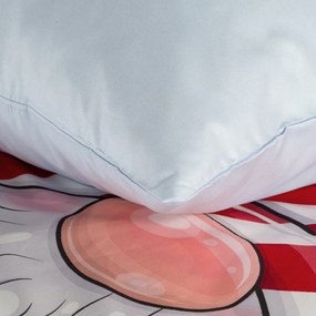 VIANOČNÉ OBLIEČKY Z MIKROVLÁKNA BEINER 160X200 CM, 2 KS 70X80 CM VZOROVANÉ