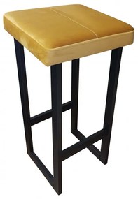 Stolička bez opěradla Lanne 75 cm Magic velvet 15