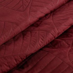 Moderný prehoz na posteľ Boni červenej farby Šírka: 220 cm | Dĺžka: 240 cm