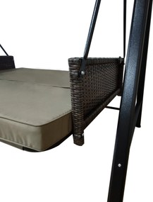 Zahradní houpačka pro 3 osoby Houseland Siena