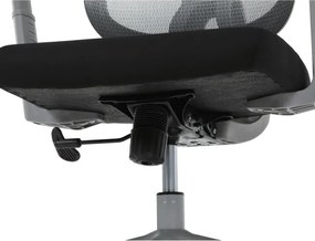 Kancelárska stolička sivá KA-K2081 GREY