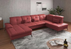 XXXLutz SEDACIA SÚPRAVA, koža, červená Sit & More - Sedačky - 00014401215W
