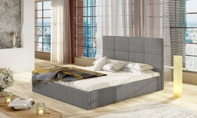 Čalúnená posteľ s úložným priestorom Atenso Duo, Dostupné poťahy: Malmo 90, Rozmer postele: 160x200