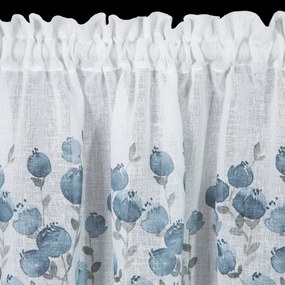 KRÁTKA ZÁCLONA NA PÁSKE POLA 150X30 CM VIACFAREBNÁ