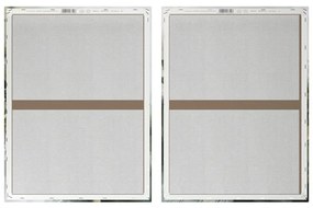 Obrazy s ručne maľovanými prvkami v súprave 2 ks 50x70 cm Myrtle – Styler