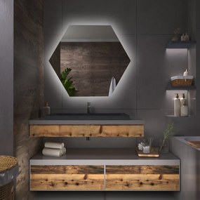 Atypické zrkadlo s LED osvetlením G10