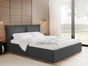Čalúnená manželská posteľ Ezibia, Rozmer postele: 180x200, Farby: Kronos 22