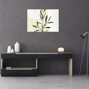 Obraz - Akvarelová vetvička N⁰2 (70x50 cm)