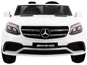 Elektrické autíčko Mercedes AMG GLS63 - biele