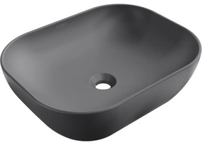 Mexen ROSA umývadlo, 50x40 cm, šedá matná, 21095071