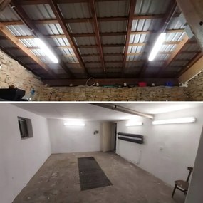 10x Hermetické svietidlo 120 cm - lampa + trubice 20x LED do garáže