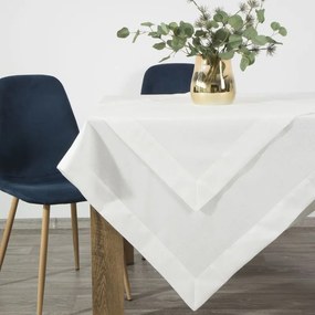 OBRUS ANABEL 40 X 180 CM BIELY