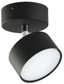 TK-LIGHTING Stropné flexibilné osvetlenie CLARK, 1xGX53, 10W, okrúhle, čierne
