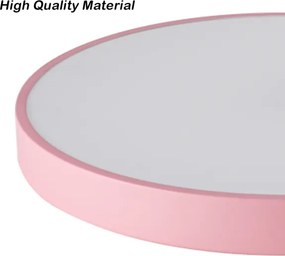 Brilagi - LED stmievateľné stropné svietidlo POOL LED/36W/230V 3000-6000K 30 cm ružové + diaľkové ovládanie