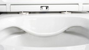 Deante Závesný WC komplet bez okraja Round - CGRD6ZPW, vrátane SoftClose sedadla