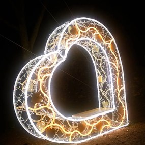 DECOLED LED hadice 1m, teple bílá, 30 diod, IP44, Easy Fix