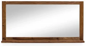 Zrkadlo Amba 60x130 z indického masívu palisander Only stain