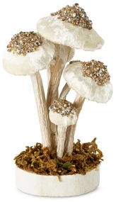 DEKORAČNÁ FIGÚRKA MUSHROOM SADA 2KS 12X20 CM VIACFAREBNÁ