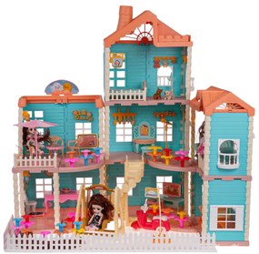 Interaktívny domček pre bábiky s príslušenstvom RAMIZ ZDZ.668-6A