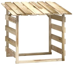 Pergola so strechami 2 ks 100x90x100 cm impregnované borovicové drevo