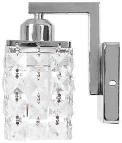 Toolight Toolight, krištáľové nástenné svietidlo 1xE27 APP543-1W, OSW-08712