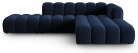 Tmavomodrá rohová pohovka (pravý roh) Lupine – Micadoni Home