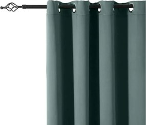 Tyrkysový záves OXFORD 140x250 cm Zavesenie: Riasiaca páska