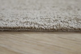 Associated Weavers koberce Metrážny koberec Miriade 33 béžový - Kruh s obšitím cm