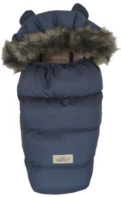 Babymatex Zimný fusak do kočíka VENUS + rukávnik - Modrý