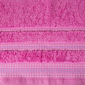 FROTÉ UTERÁK POLA17 SADA 6KS 30X50 CM RUŽOVÁ