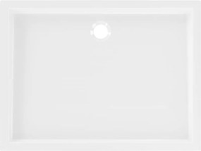 Mexen Flow+ obdĺžniková sprchová vanička 120 x 70 cm, biely lesk - 46R107012H