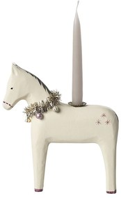 Maileg Drevený svietnik Horse Small