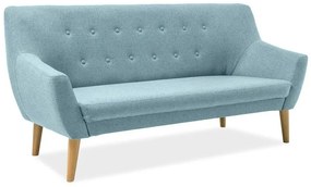 Mentolová 3-miestna pohovka AMBER