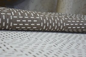 Koberec SIZAL FLAT 48722/608 Dvojfarebný - krém/hnedý