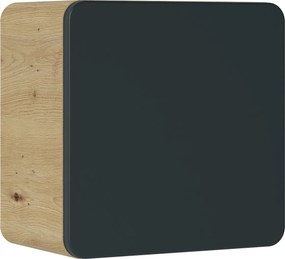 Comad Kúpeľňová skrinka závesná horná Qubik Aruba Cosmos 35 dub craft/vesmírne sivá