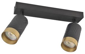 Bodové svietidlo ARRAS 2xGU10/10W/230V čierna