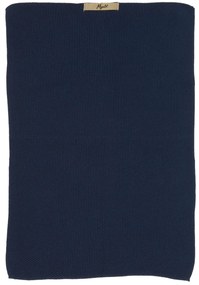 Ib Laursen Pletená utierka Mynte Midnight Blue