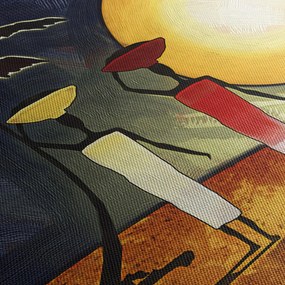 Obraz starovekej maľby (70x50 cm)